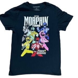It’s Morphine Time Power Rangers 100% cotton short sleeve t-shirt tee medium